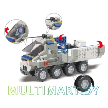 Конструктор Sluban M38-B0201 Бронемашина поддрежки (267 детали) картинка 3